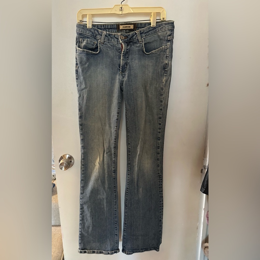 Bebe Boot cut denim jeans